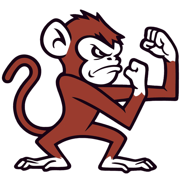 Tulsa Angry Monkeys logo